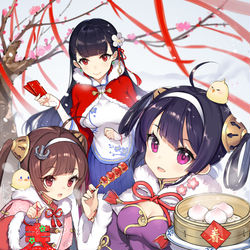 This is a pixiv picture whose title is 新春快樂.