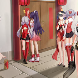 This is a pixiv picture whose title is 【崩坏3】春节快乐.