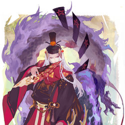 This is a pixiv picture whose title is 陰陽師/安倍晴明/新春2019.