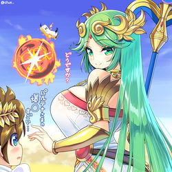 This is a pixiv picture whose title is パルテナ様.