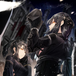 This is a pixiv picture whose title is Nimogen & Mercurows (Nytos).