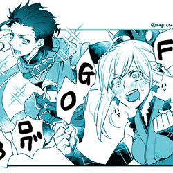This is a pixiv picture whose title is FGOログ3.