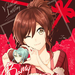 This is a pixiv picture whose title is 【BDP6th】Be my Valentine!【サンプル】.