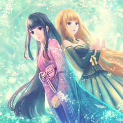This is a pixiv picture whose title is 鳥居の向こうは、知らない世界でした。3.