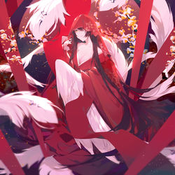 This is a pixiv picture whose title is 鳳囚凰.