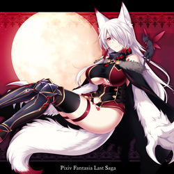 This is a pixiv picture whose title is 【PFLS】迷子の狼 ネーヴェ【ファイアランド】.