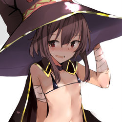 This is a pixiv picture whose title is めぐみん.