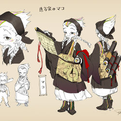 This is a pixiv picture whose title is 恵方家のマコ.