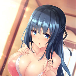 This is a pixiv picture whose title is 下着女の子.