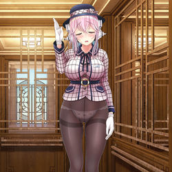 This is a pixiv picture whose title is 下へ参ります.