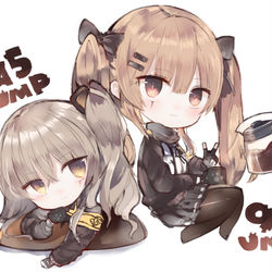 This is a pixiv picture whose title is ＵＭＰ姉妹.