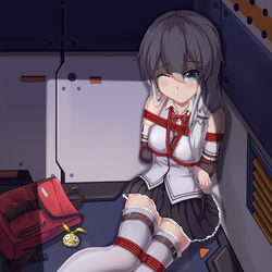 This is a pixiv picture whose title is 【テレサ】テレサとエレベーター.