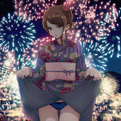 This is a pixiv picture whose title is 嫌パン小説 第2‐5話　ギャルＪＫのために花火大会を救ってみた.
