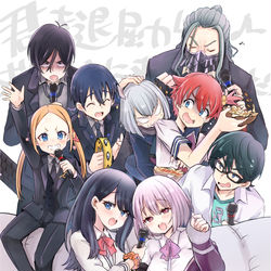 This is a pixiv picture whose title is グリッドマン数枚まとめ+宣伝少し.