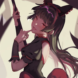 This is a pixiv picture whose title is 死神♥.