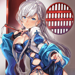 This is a pixiv picture whose title is 彩雲の薔薇.