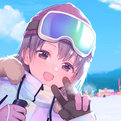 This is a pixiv picture whose title is ☃.