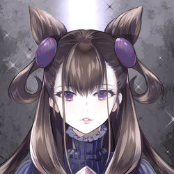 This is a pixiv picture whose title is 紫式部.