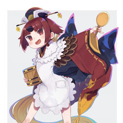 This is a pixiv picture whose title is 紅閻魔ちゃん.