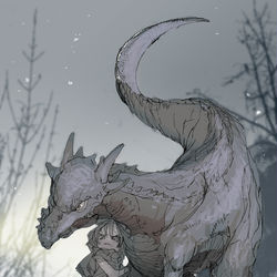 This is a pixiv picture whose title is 友達.