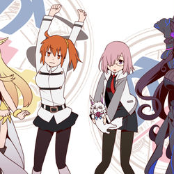This is a pixiv picture whose title is この素晴らしい人類史の修復を！.
