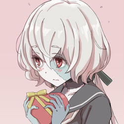 This is a pixiv picture whose title is ゾンビィだってチョコ渡したいんじゃい！.