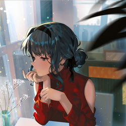 This is a pixiv picture whose title is Sunday.