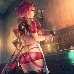 This is a pixiv picture whose title is 「もう少し、待っててくださいね」.