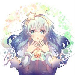 This is a pixiv picture whose title is 「オヨ～?」.
