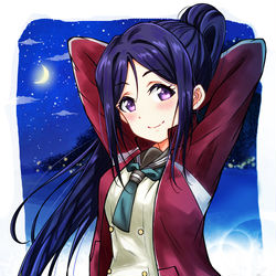 This is a pixiv picture whose title is 果南の姉御おめでとうございます!!.