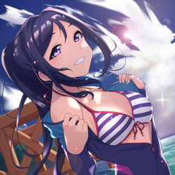 This is a pixiv picture whose title is 果南ちゃん.