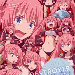 This is a pixiv picture whose title is DESTROYER.