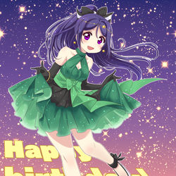 This is a pixiv picture whose title is 松浦果南生誕祭2019.