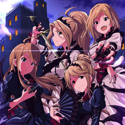 This is a pixiv picture whose title is 夜想令嬢タペストリー予定.