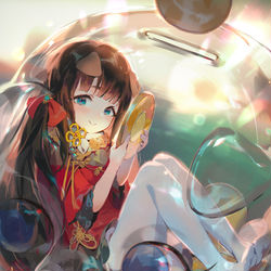 This is a pixiv picture whose title is 謹賀己亥.