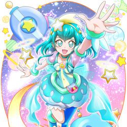 This is a pixiv picture whose title is キュアミルキー!.