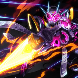 This is a pixiv picture whose title is 時冠王剣.