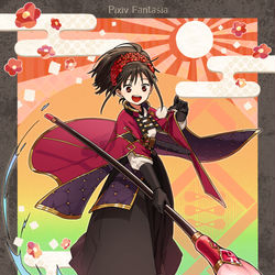 This is a pixiv picture whose title is 【PFLS】炎画のスズメリ【ファイアランド】.