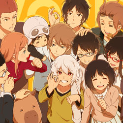 This is a pixiv picture whose title is ワートリ6周年.