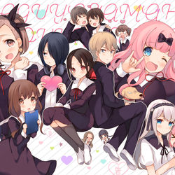 This is a pixiv picture whose title is かぐや様.