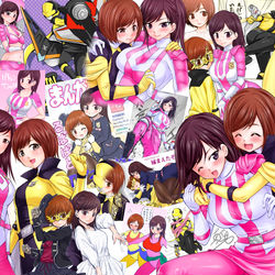 This is a pixiv picture whose title is ルパパト楽しかったよ！ありがとう！.