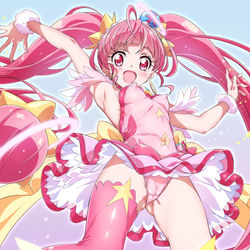 This is a pixiv picture whose title is キュアスター.