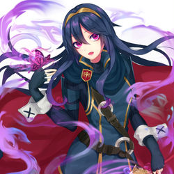 This is a pixiv picture whose title is 闇ルキナ.