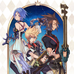 This is a pixiv picture whose title is 王国心.