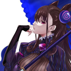 This is a pixiv picture whose title is 紫式部.