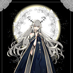 This is a pixiv picture whose title is 【PFLS】はた迷惑な魔女【エルダーグラン】　.