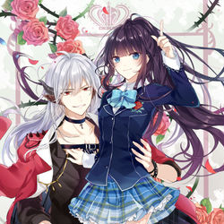 This is a pixiv picture whose title is 【商稿】少女王者01.