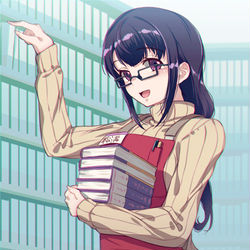This is a pixiv picture whose title is 嫌パン小説 第3‐1話　本屋さんに通い通してみた.