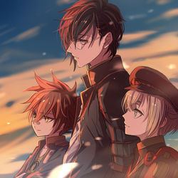 This is a pixiv picture whose title is 来派.