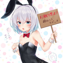 This is a pixiv picture whose title is バニーガール姉弟子.